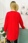 150578 Yirtmac Detay Basic Tunik